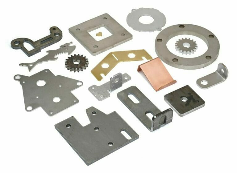 Laser cut parts from SendCutSend